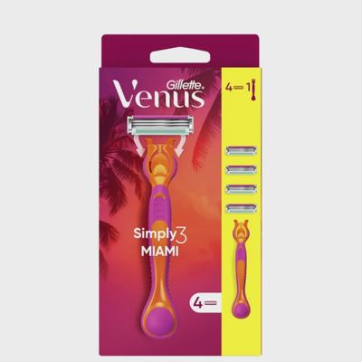 Brijač GILLETTE Miami Vibes + 4 Dopune