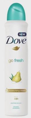 DOVE DEO SPRAY 250ML GO FRESH PEAR AND ALOE
