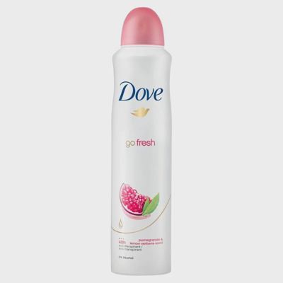 DOVE DEO SPRAY 250ML W-FRESH POMEGRANT