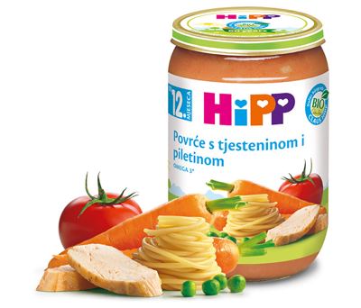 Hipp EKO obrok 220g pil./pov./tjest.1+
