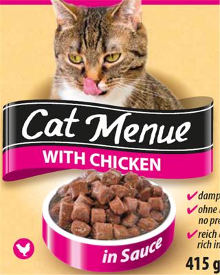 HRANA MAČKE CAT MENU PIL 415G APF