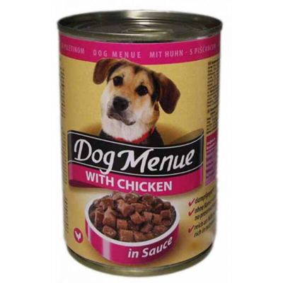 HRANA ZA PSE DOG MENU PIL 415G APF