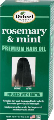 Difeel ruzmarin/menta ulje/kosu 75 ml