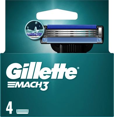 GILLETTE MACH 3 4 CART