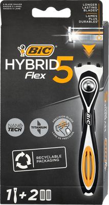 Brijac Flex5 Hybrid BIC rucica+2 dopune