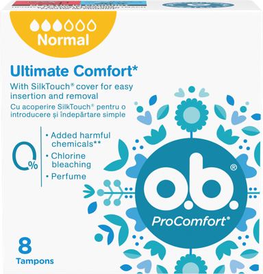 TAMPONI O.B. PROCOMFORT NORMAL 8/1 J&J