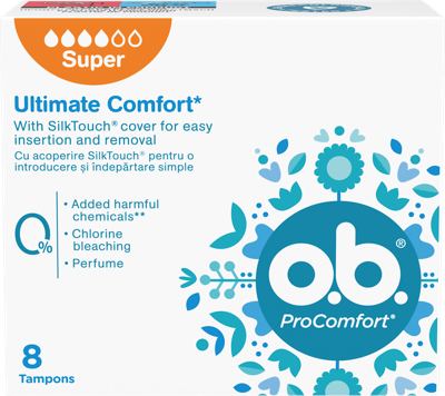 TAMPONI O.B. PROCOMFORT SUPER 8/1 J&J