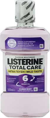LISTERINE TOTAL CARE MILD 500ML