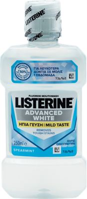 LISTERINE ADVANCE WHITE 250ML