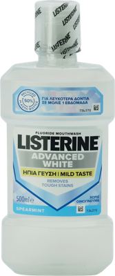 LISTERINE 500ML ADVANCED WHITE
