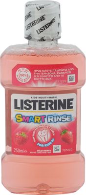 TEČNOST ZA ISPIRANJE USTA KIDS BERRY 250ML LISTERIN J&J