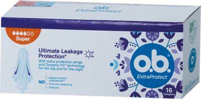 TAMPONI O.B. EXTRA PROTECT SUPER 16/1 J&J