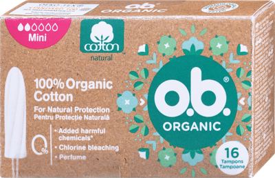 TAMPONI ORGANIC MINI 16KOM OB J&J