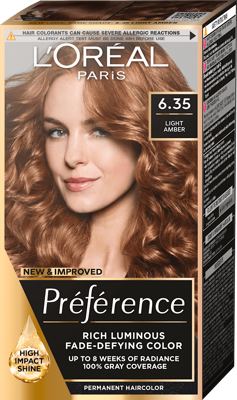 Farba/kosu L'Oreal Preference 6.35Havane