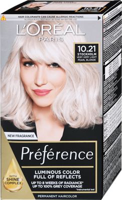 BOJA ZA KOSU PREF 10.21 L'OREAL