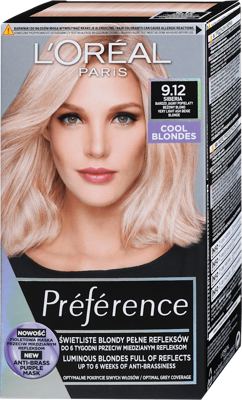 L'ORÉAL Préférence boja za kosu 9.12