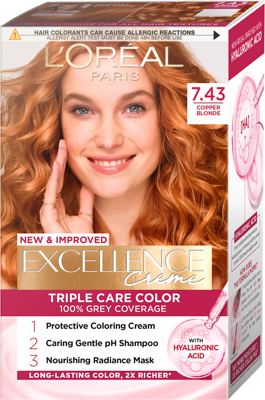 FARBA EXCELL 7.43 COPPER BLONDE
