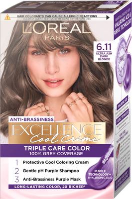 Boja za kosu Excellence Cool creme 6.11