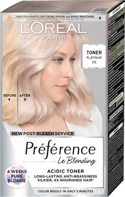 L'ORÉAL Préférence acidni toner 01
