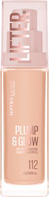 MAYBELLINE PLUMP&GLOW tečni puder 112