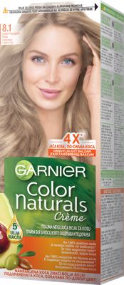 Farba GARNIER color nat 8.1 svetlo plavo pepeljasta 3