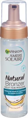 PENA ZA SUNČANJE SAMOPOTAMLJIVANJE AMBRE SOLARE SPF 20+ 200ML GARNIER