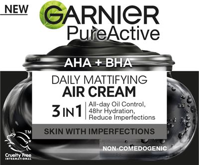 GARNIER PA CHARCOAL AIR gel krema 50ml