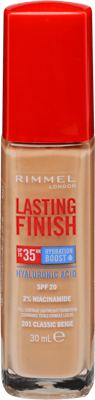 RIMMEL Lasting Finish tečni puder 201