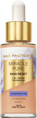 MAX FACTOR MIRACLE PURE ton. serum 30-40
