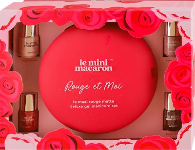 le mini macaron gel lak set Rouge et Moi