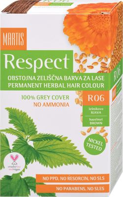 Respect boja za kosu R06 lešnik smeđa