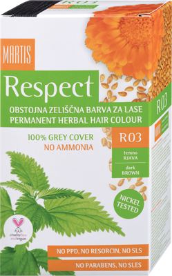 Respect boja za kosu 03 tamno smeđa