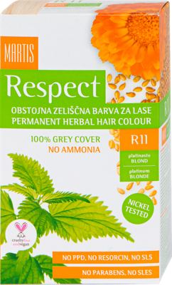Respect boja za kosu R11 platina. plava