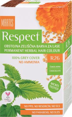 Respect boja za kosu R26 čokolada
