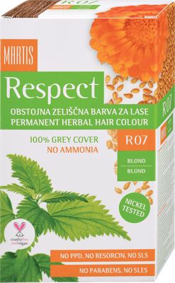 Respect boja za kosu 07 plava