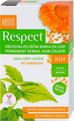 Respect boja za kosu R04 smeđa
