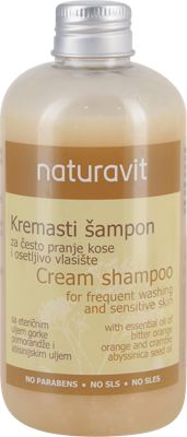 naturavit šampon/često pranje kose 250ml