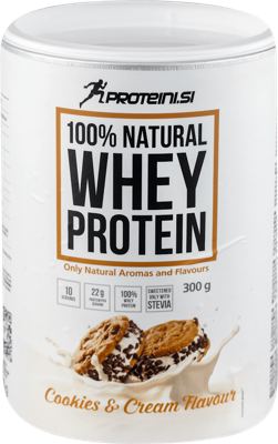 PROTEIN WHEY NATURAL 100% COOKIES PROTEINI.SI 300G