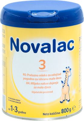 MLEKO ZAM NOVALAC 3 800G