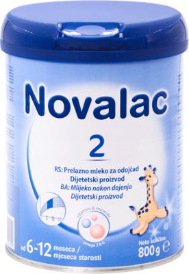 MLEKO ZAM NOVALAC 2 800G