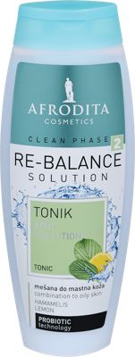 TONIK ZA LICE CLEAN PHASE REBAL. AFRODITA 200ML