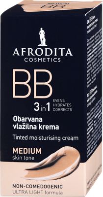 AFRODITA BB toniran hidr.krema medi.30ml