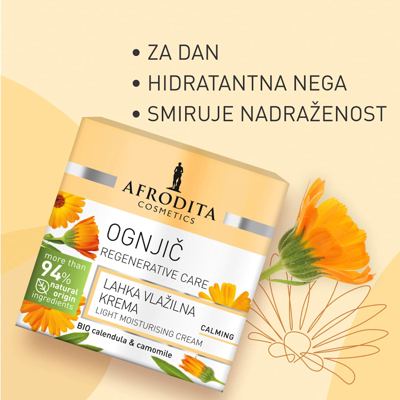 KREMA ZA LICE HIDRATANTNA CALENDULA AFRODITA 50ML