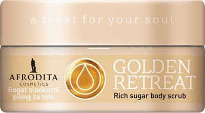 AFRODITA piling/telo GOLDEN RET. 175ml