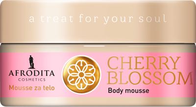 AFRODITA mus/telo CHERRY BLOSSOM 200ml