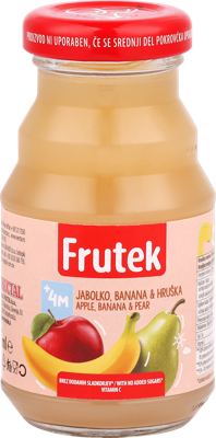 FRUTEK SOK BANANA 125mL FRUCTAL