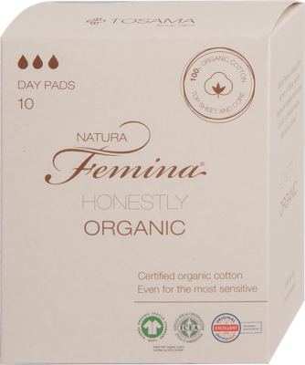 NATURA Femina ORG. ciklusni ulošci 10/1