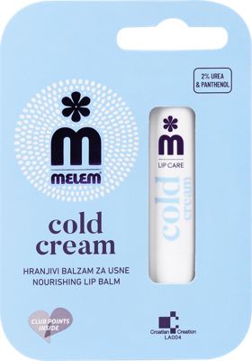 MELEM cold cream balzam za usne 4,5 g