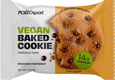 POLLEOsport VEGAN COOKIE choco.chip 75g