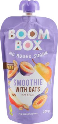 SMOOTHIE KRUŠKA ŠLJIVA BOOM BOX 200G